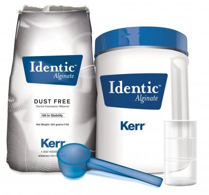 Identic Alginate Impression Material, Dustless, Fast Set, Canister, 1 lb, Cinnamon, 1/Pk, 27456 thumbnail 7