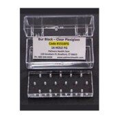 Bur Block 16 Hole FG Clear Plexiglass
