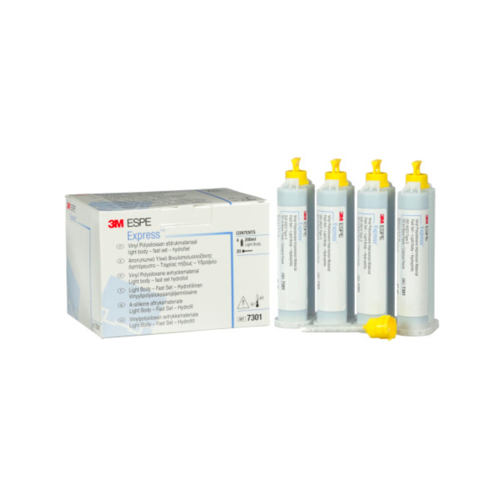 3M™ Express™ Impression Material Regular Set Light Body Refill 4/Pk thumbnail 10