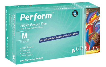 Aurelia Perform X-Large Nitrile Latex-Free Powder-Free Exam Gloves Box of 200 thumbnail 4