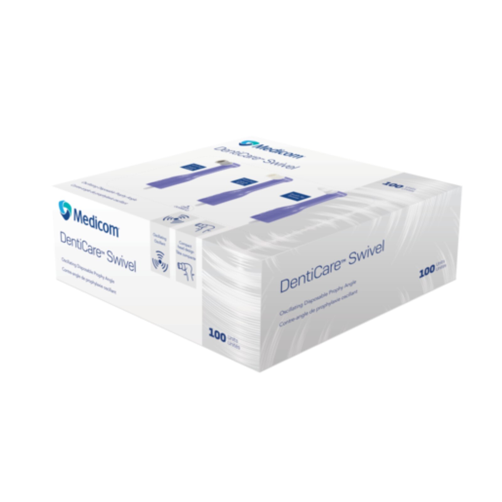 DentiCare Prophy Angle Firm White Latex-Free 100/Bx thumbnail 4
