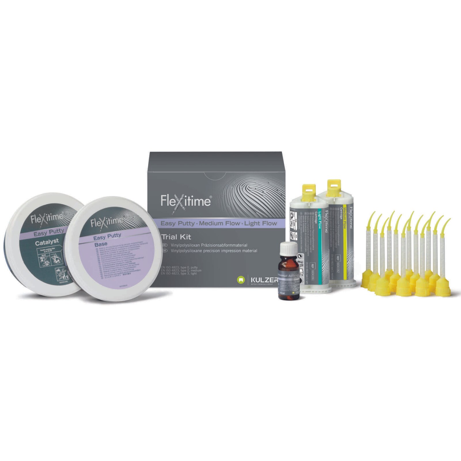 Flexitime Impression Material Easy Putty Light / Medium Flow Trial Kit Ea thumbnail 5