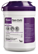 Super Sani-Cloth Large 160/Pk Case Pack 12/Cs