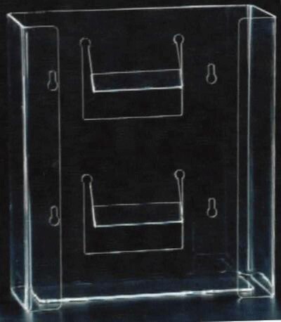 Plasdent - Acrylic Triple Horizontal Glove Dispenser thumbnail 2