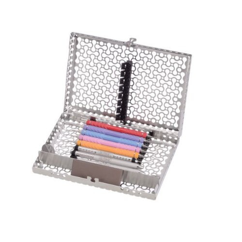 IMS Infinity Series Instrument Cassette Stainless Steel Sm Blue 8 Instruments Ea product image