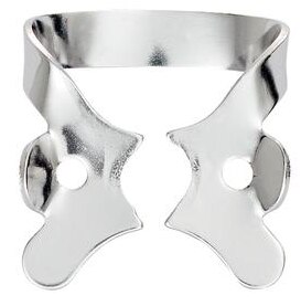 Hygenic Rubber Dam Clamp, Gloss Finish, # 2A, Winged, 1/Pk, H05688 thumbnail 9