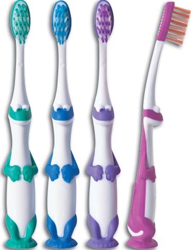 Children's Toothbrush Dinosaur w/Suction 72/Cs product image