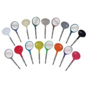 Crystal HD Mouth Mirror Head #4 Green 12/Pk