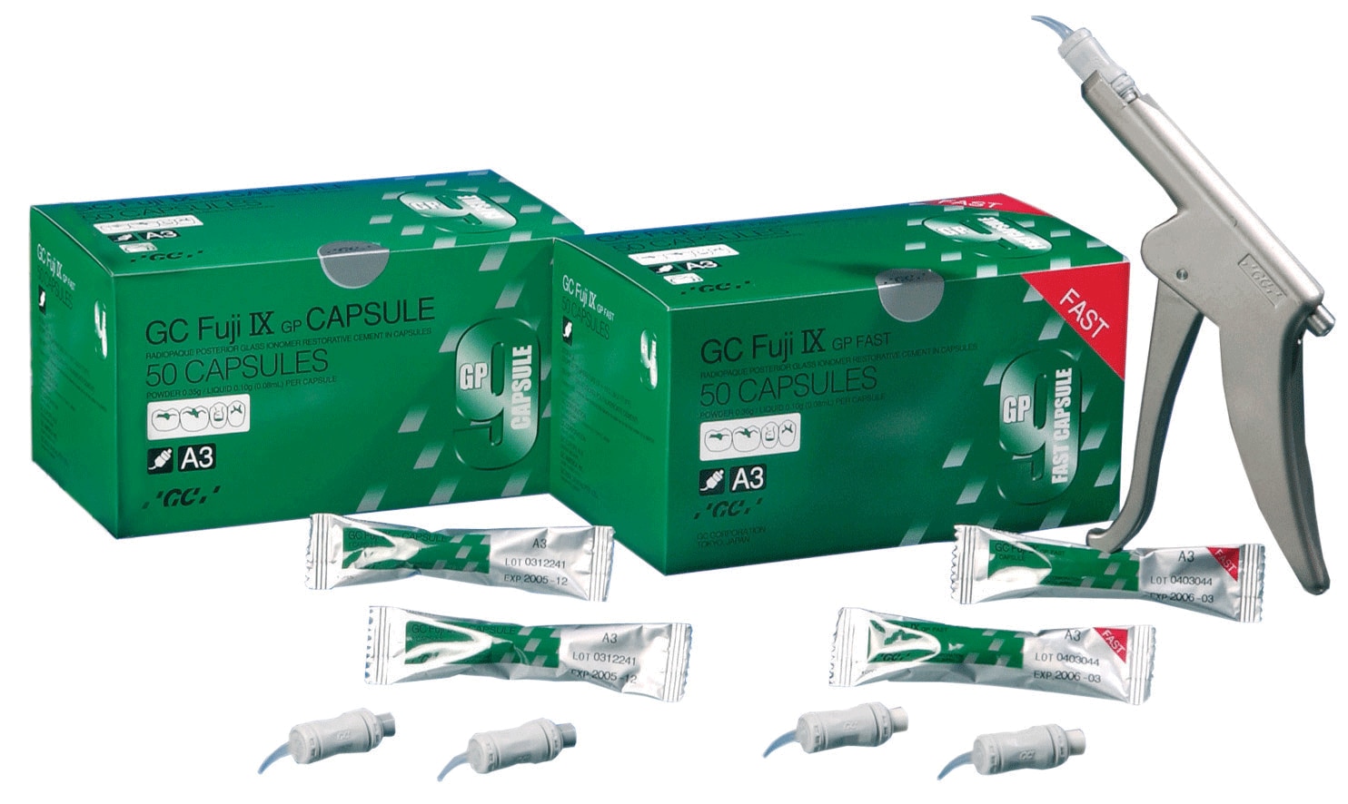 GC Fuji IX Glass Ionomer Capsule A3 Refill 48/Bx thumbnail 10