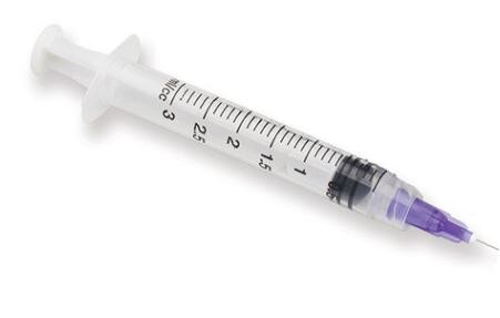 Vista-Probe™ Purple Pre-Tipped Syringe 30ga Pack of 100 - Vista-Probe™ Purple Pre-Tipped Syringe 30ga Pack of 100 - Image 1