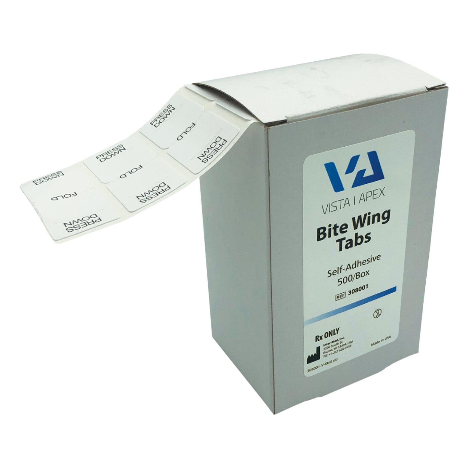 Bite Wing Tabs 24" Box of 500 product image