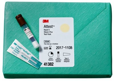 Attest Rapid Readout Biological Indicators, 250 Degree x 3hr, Brown, 50/Pk thumbnail 4