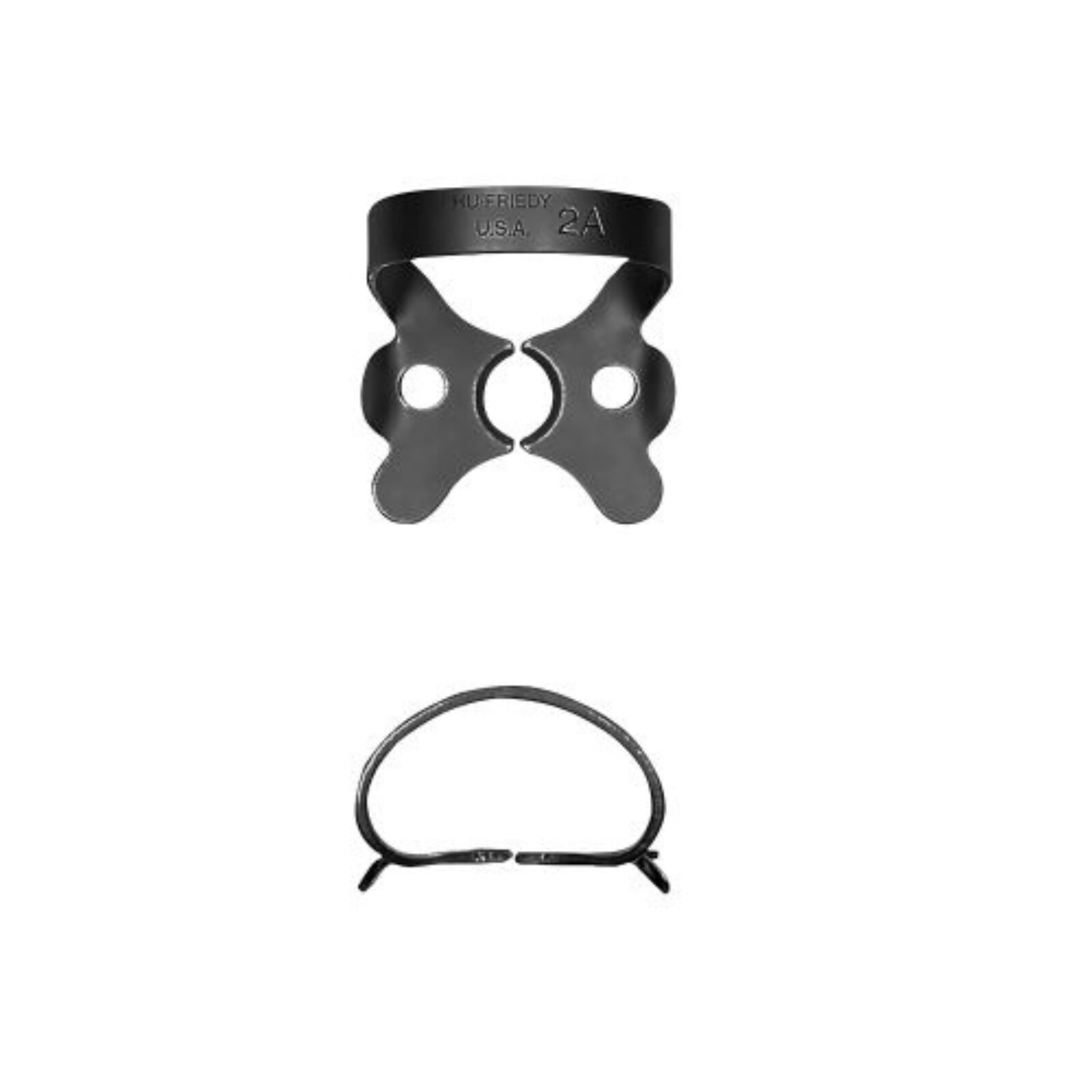 Black Line Rubber Dam Clamp Winged Size 2A Ea thumbnail 6
