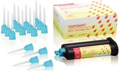 Tempsmart Temporary Crown & Bridge Material, Cartridge, 48 ml, A1, 1/Pk thumbnail 9
