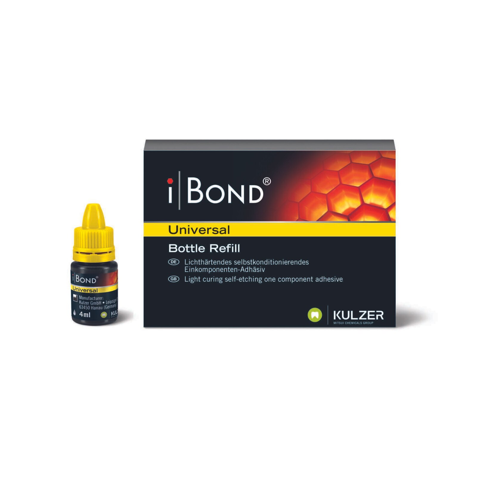 iBOND Universal Bonding Agent, Light-Cure, Bottle Refill, 4 ml, 1/Pk, 66061411 thumbnail 10