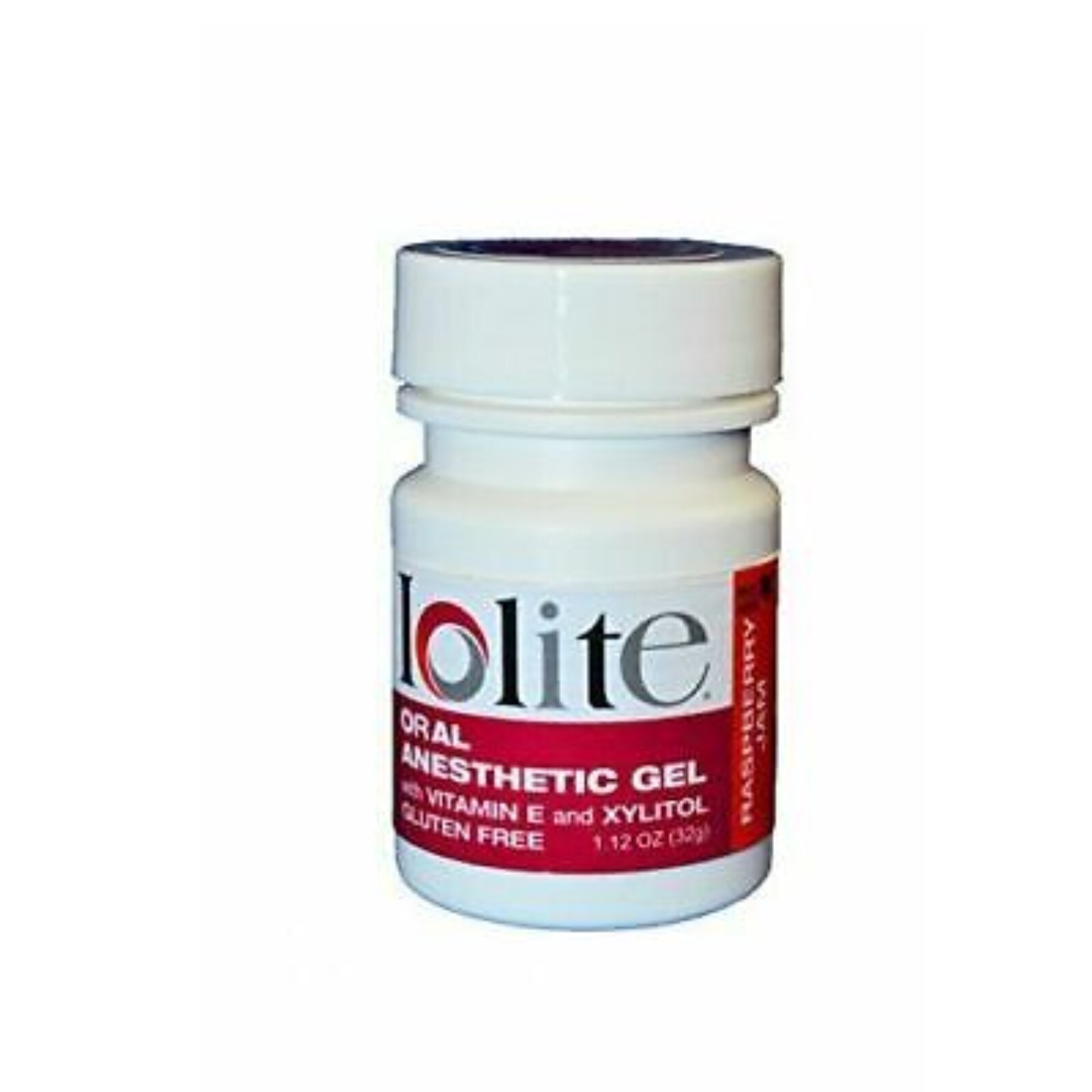 IOLITE Benzocaine 20% Gel 1.12oz Raspberry Jam product image