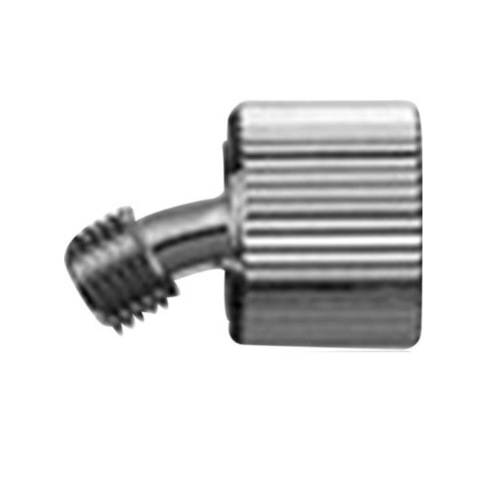 N-Tralig Stainless Steel, 30° Syringe Adapter Hub, 1/Pk, 76-56 thumbnail 4