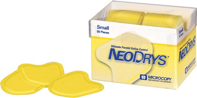 NeoDrys Original, Saliva Absorbent Cotton Roll Substitute, Small, Yellow, 50/Pk, DYS thumbnail 10