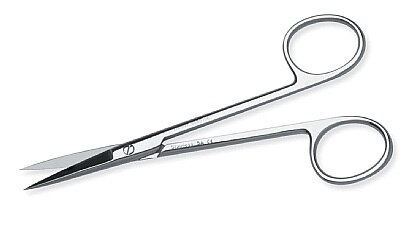 Tissue Scissors, Gum, Straight, Stainless Steel, # 1, 1/Pk, 9065106 thumbnail 4