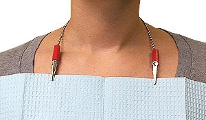 Daisy Chain Bib Clips, Blue, 3/Pk, DI701, BCBL product image