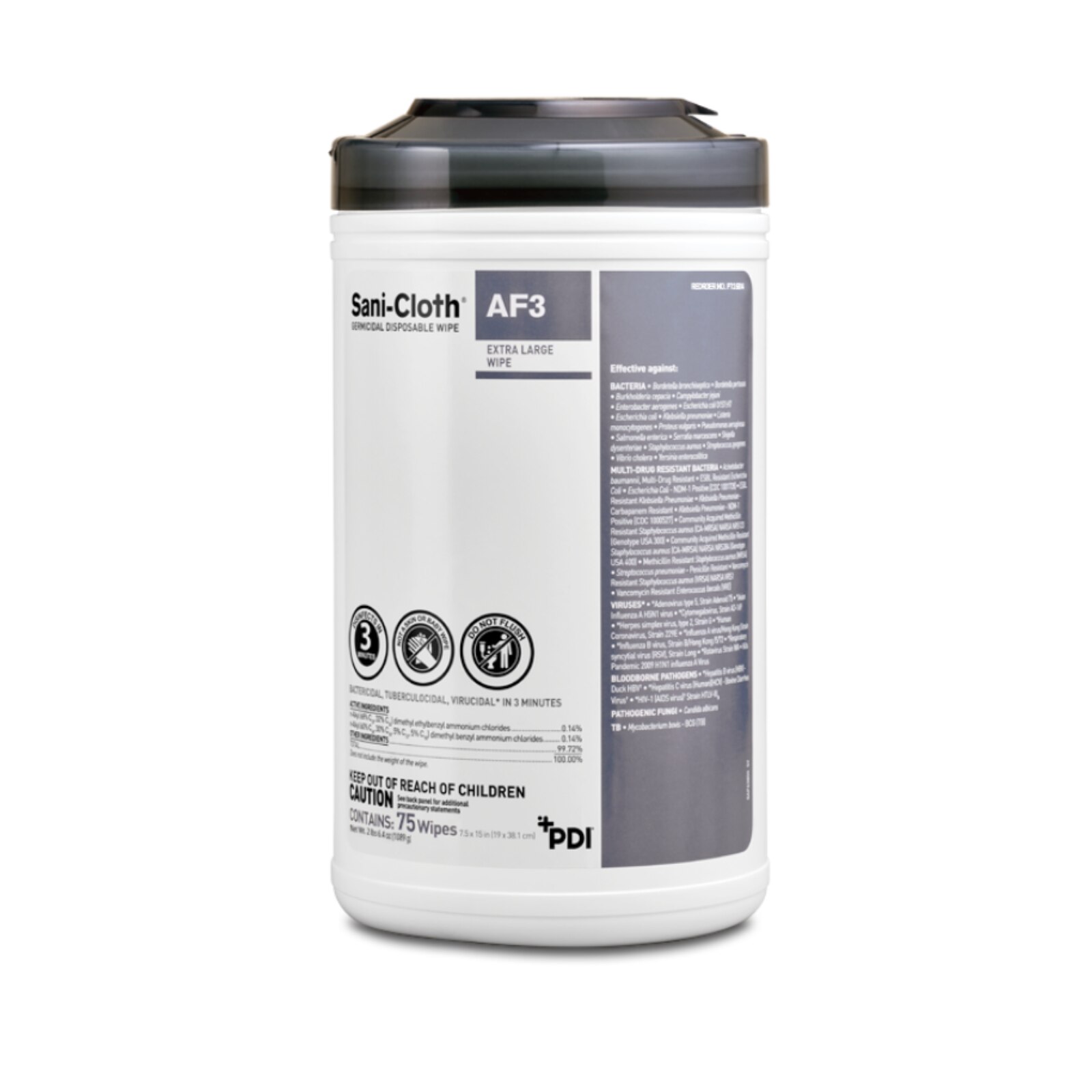 Sani-Cloth AF3 Germicidal Wipes XL 75/Can thumbnail 12