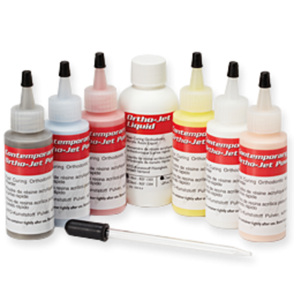 Contemporary OrthoJet Powder Blue 100gm DC Dental