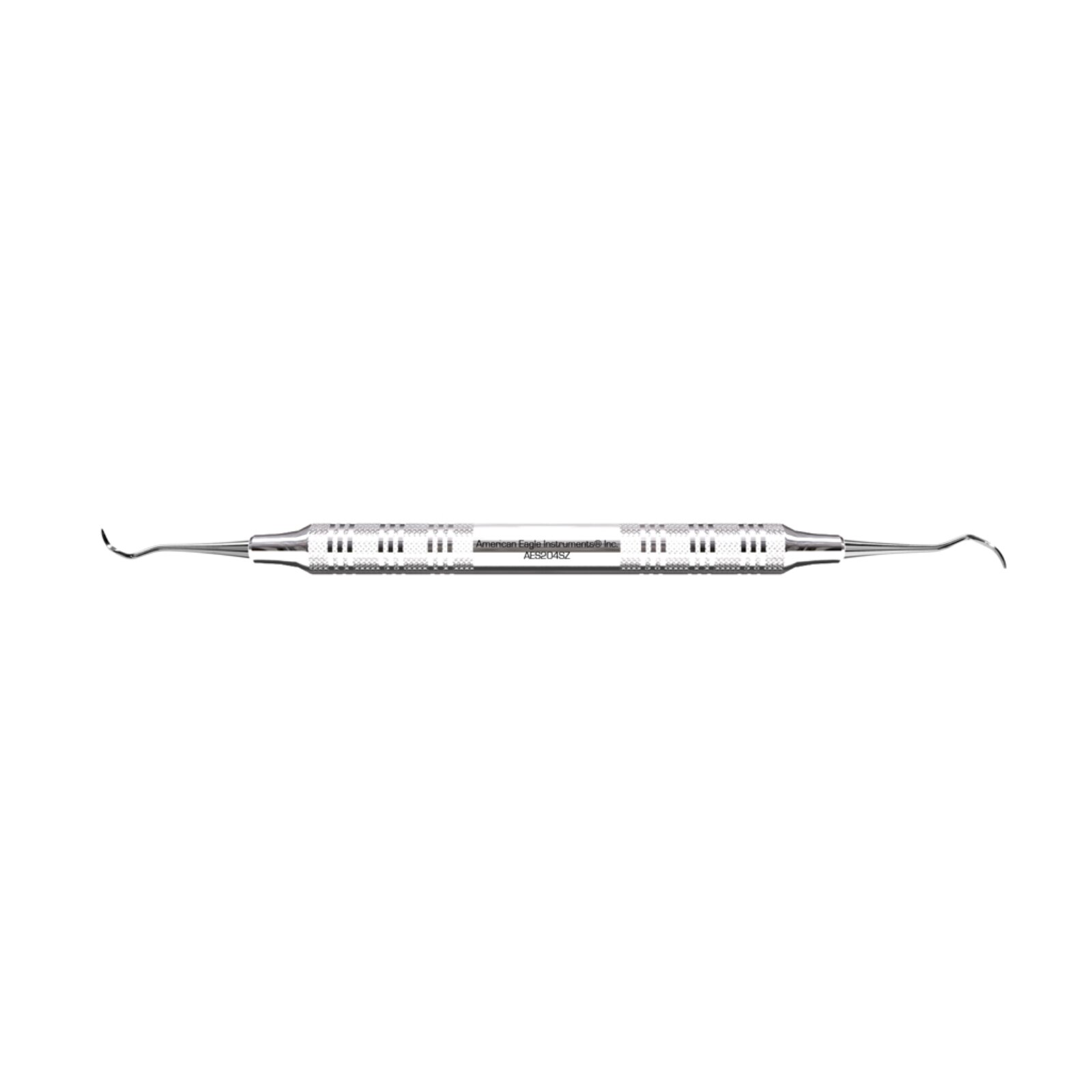 Sickle Scaler, # 204S, Posterior, EagleLite, 3/8", Stainless Steel, 1/Pk, AES204SZ thumbnail 8