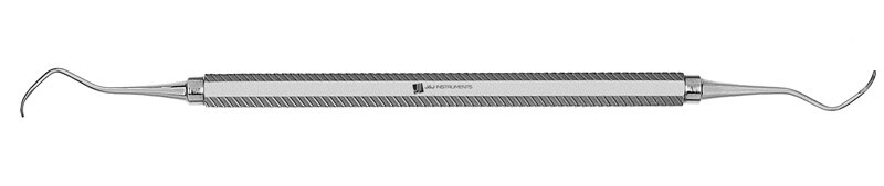 Curette, Double-Ended, 13S/14S Pointed McCall, # 6 Satin Steel, 1/Pk, SM13/14S6 thumbnail 10