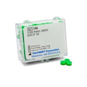 Code Rings Silicone Standard 50/Pk Green