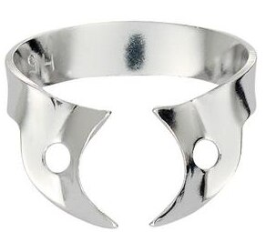 Hygenic Rubber Dam Clamp, Gloss Finish, # W14, Wingless, 1/Pk, H02774 thumbnail 8