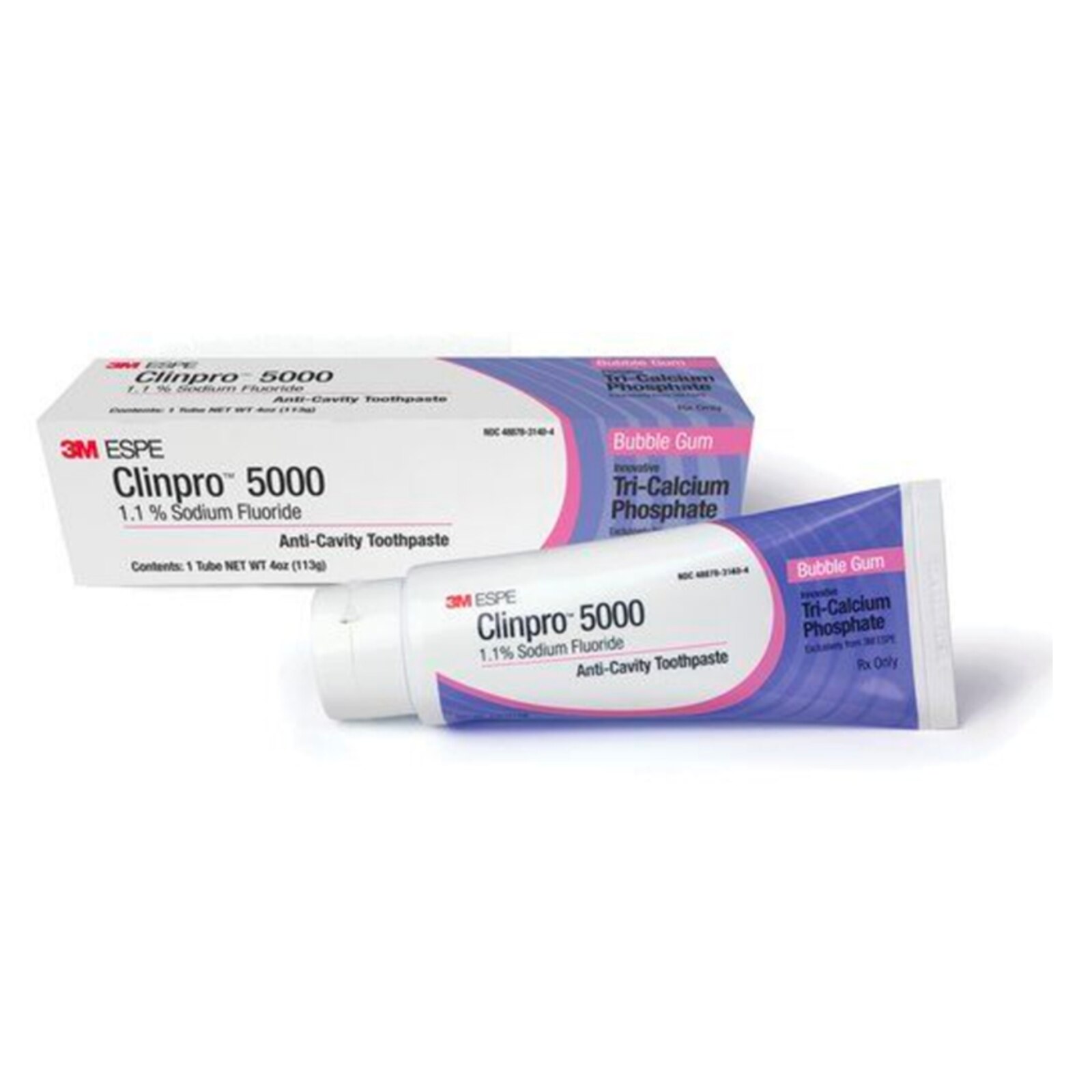 Clinpro 5000 Toothpaste Bubblegum 4oz. 24/Cs product image