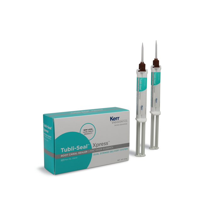 Tubli-Seal Xpress Root Canal Sealer, Prefilled Syringes, 10.7 g, 2/Pk, 33640 product image