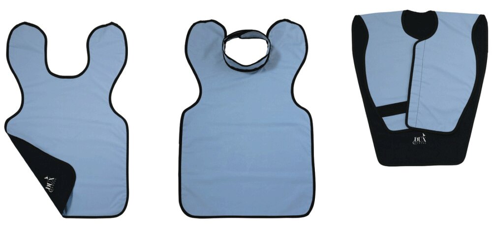 Lead-Free X-Ray Apron Adult Blue With Collar EA product image