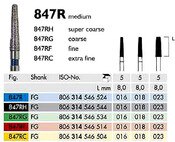 Meisinger Diamond FG 847RG-016 Coarse 5/Pk