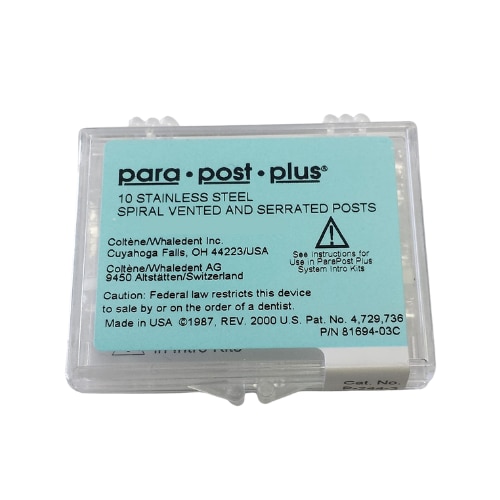 ParaPost Plus Posts, Stainless Steel, Blue, 10/Pk, P24445 thumbnail 6
