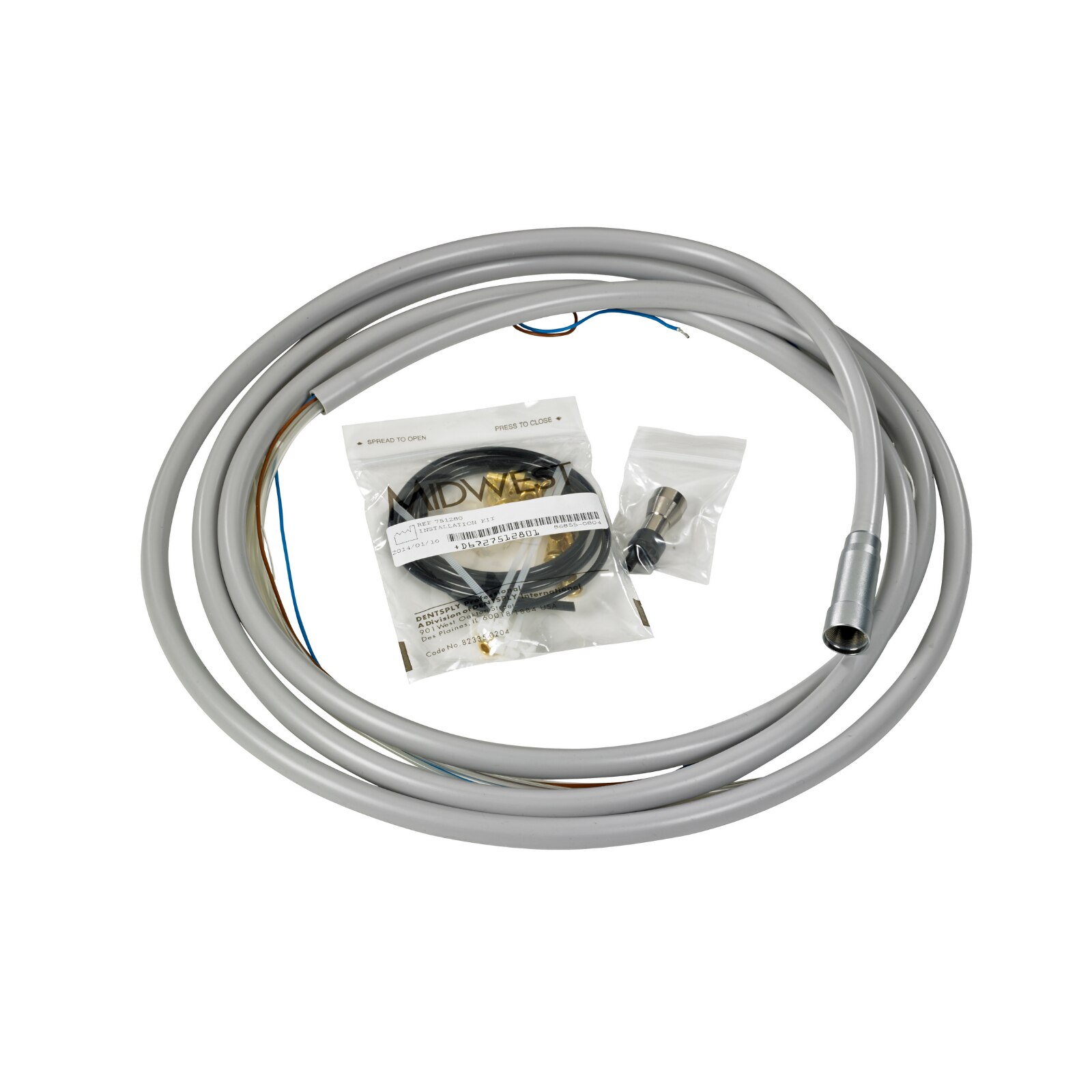 Hose Straight Gray 6 Pin For Stylus/XGT Handpiece Each thumbnail 3