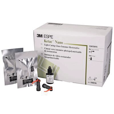 Ketac Nano Glass Ionomer Restorative, Light-Cure, Quick Mix Capsule Refill, A2, 20/Pk thumbnail 5