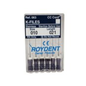 K-Files Roydent 21mm #10 6/Pk