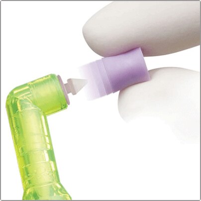 2PRO Disposable Prophy Angle, Soft/Short Cup, Short Tip, Purple, 144/Pk, 5500101 thumbnail 9
