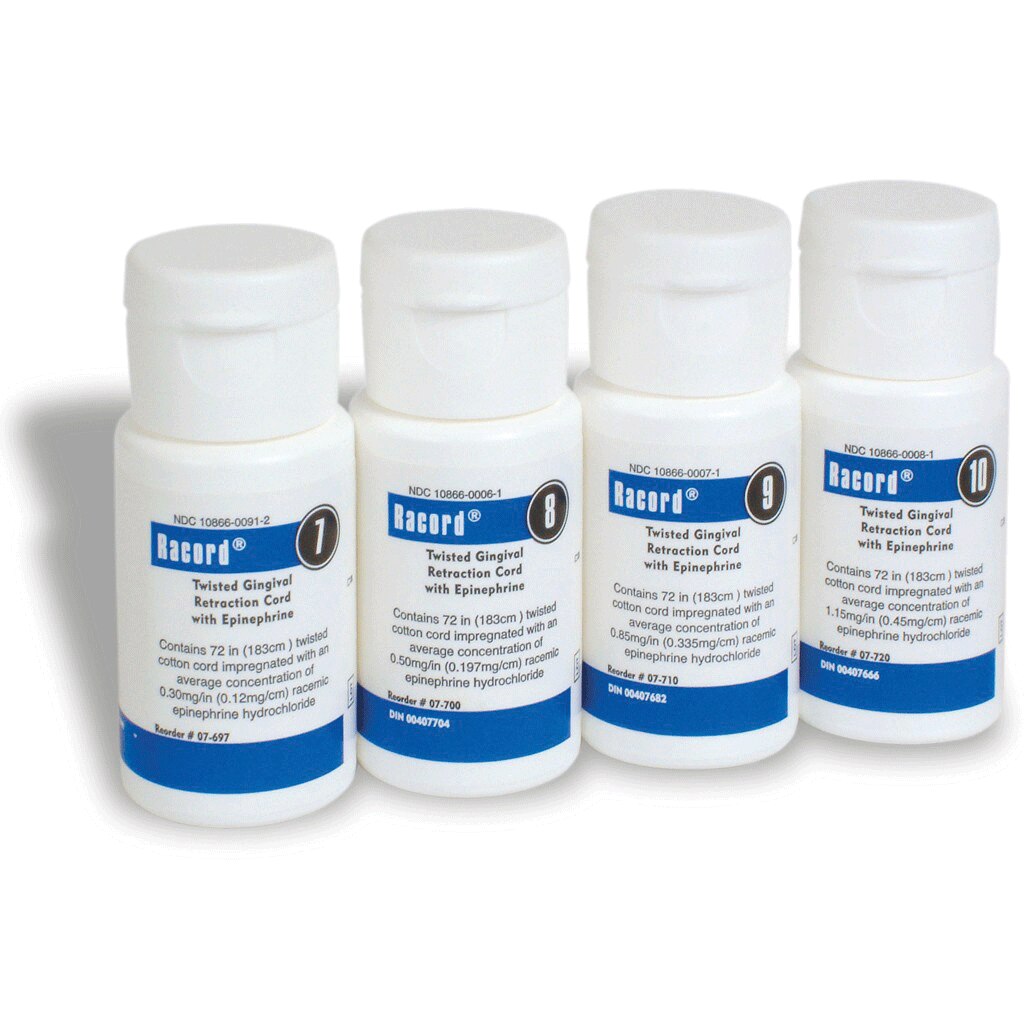 Racord Twisted Retraction Cord, with Epinephrine, # 9/1, Medium, 1/Pk, 07-710 thumbnail 10