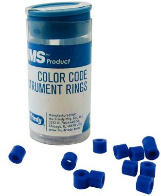IMS Color Code Instrument Rings, Regular, Blue, 50/Pk, IMS-1288 thumbnail 9