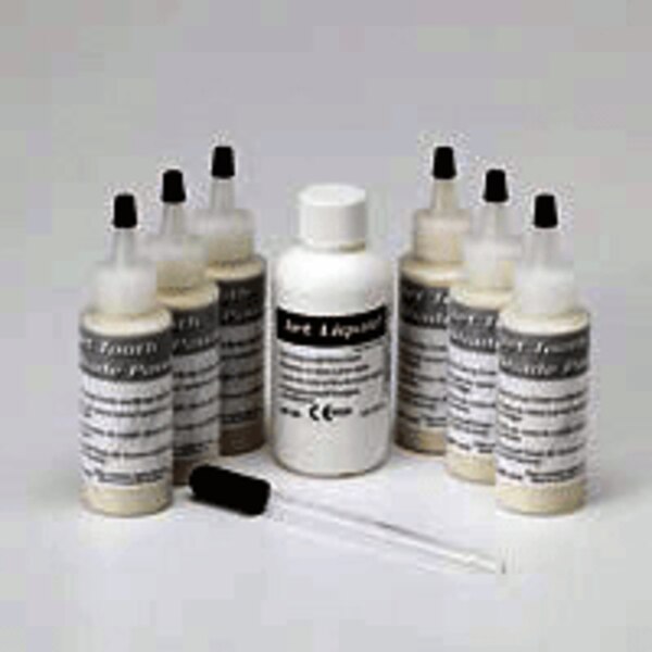 Jet Tooth Shade Acrylic Powder 65/D3 2oz DC Dental