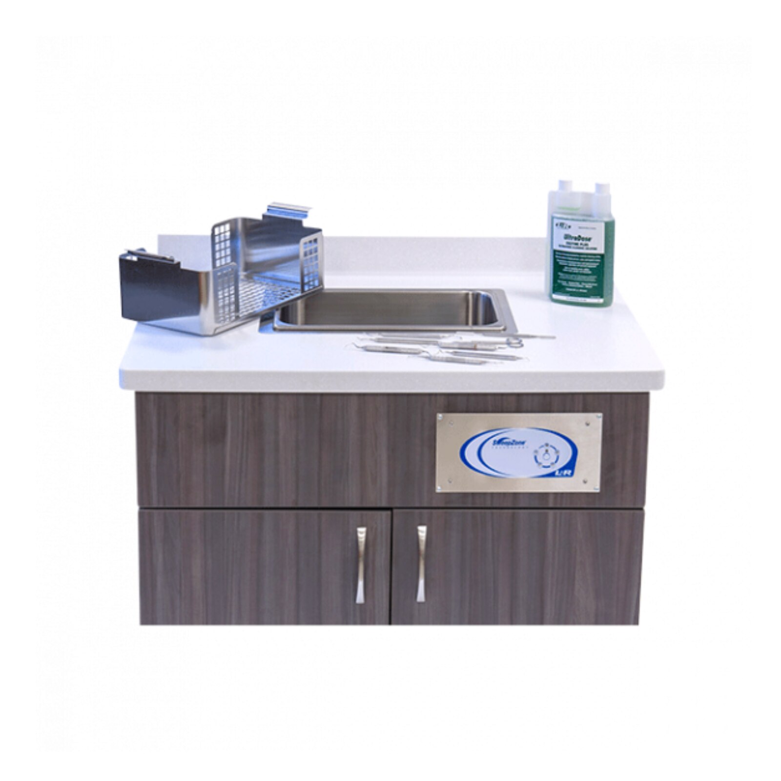 SweepZone Recessed Ultrasonic Cleaner With Digital Timer & Drain Ea thumbnail 4