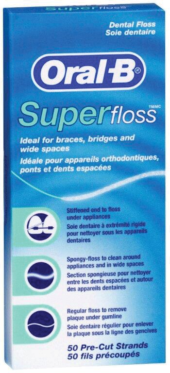 P&G - Super Floss, Office Pack, Mint, Pre-Measured Strands, 50/bx, 24 bx/cs (Old part #84855870) thumbnail 6