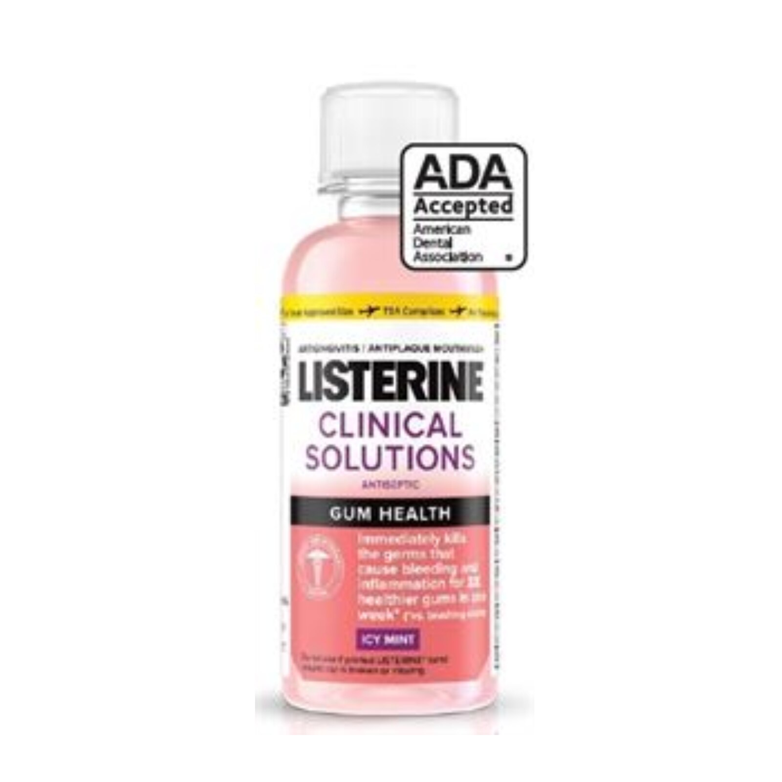 Listerine Clinical Solutions Gum Health  Antiseptic Mouthwash 95ml 24/Pack 35275 thumbnail 4