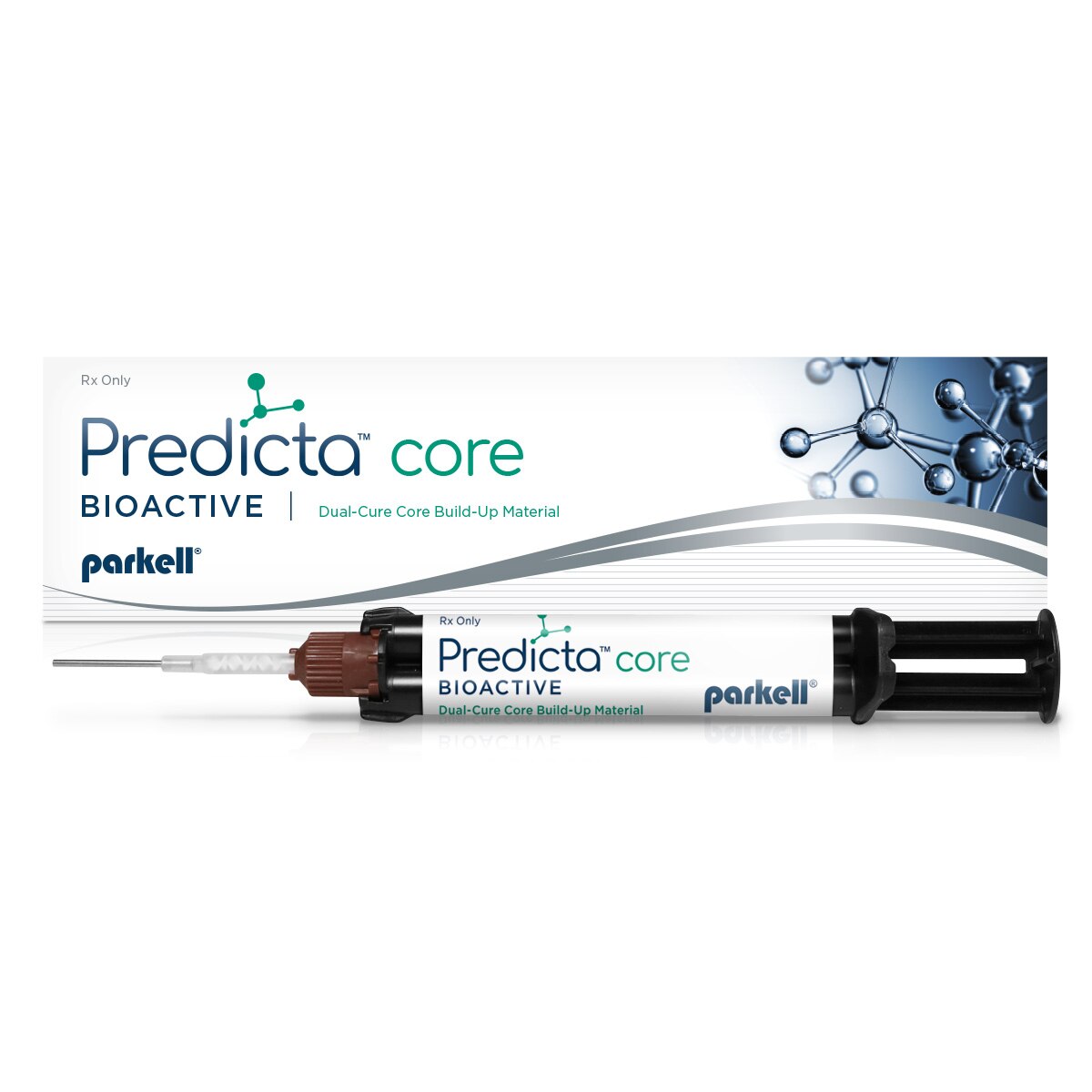 Predicta Bioactive Dual-Cure Core Build-Up Material, Stackable Syringe Refill, 5 ml, White, 1/Pk, S605 thumbnail 6