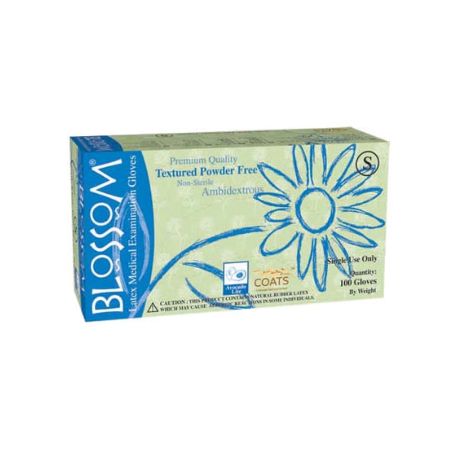 Blossom PF Latex Glove Small 100/Bx product image