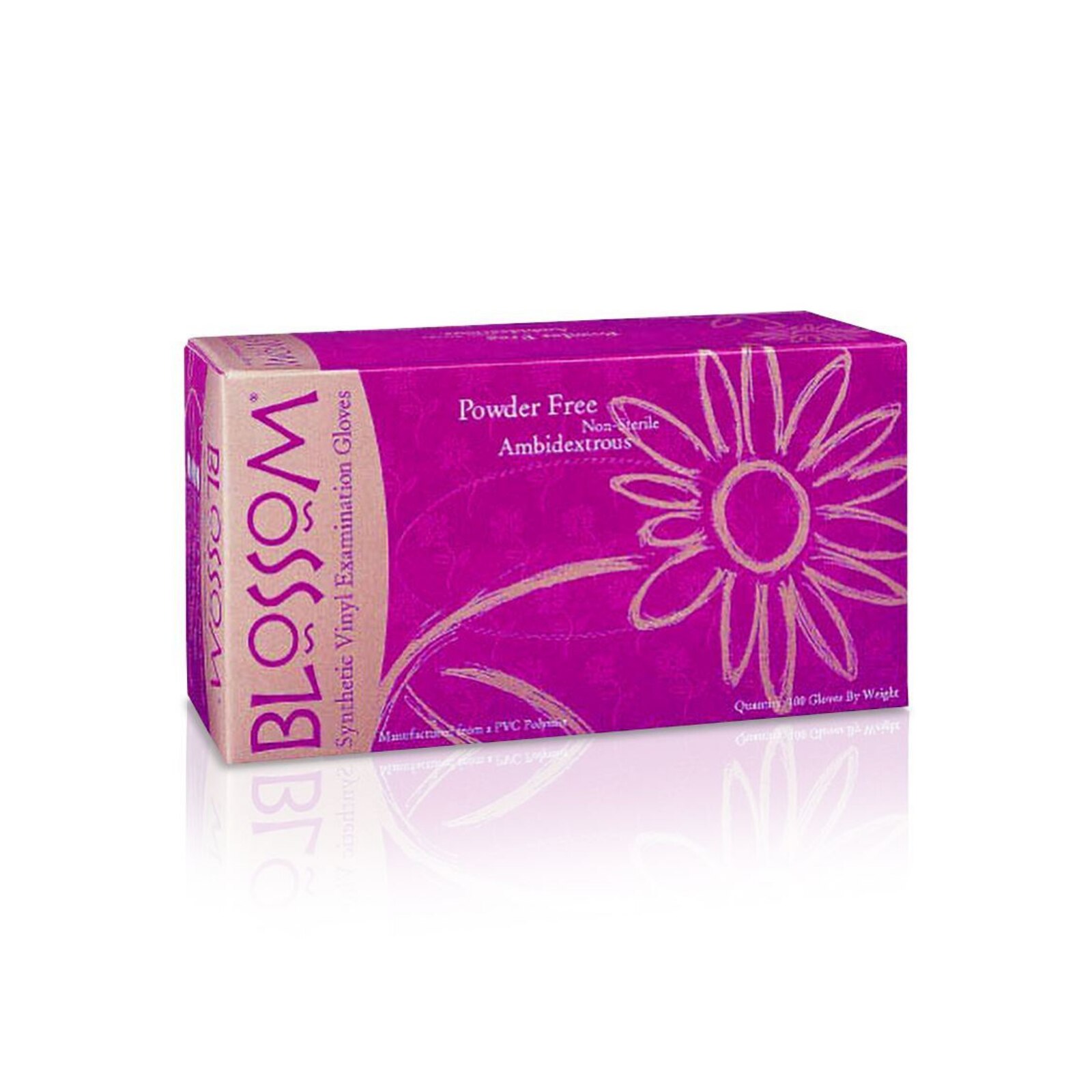 Blossom PF Synthetic/ Vinyl Glove Small 100/Bx product image