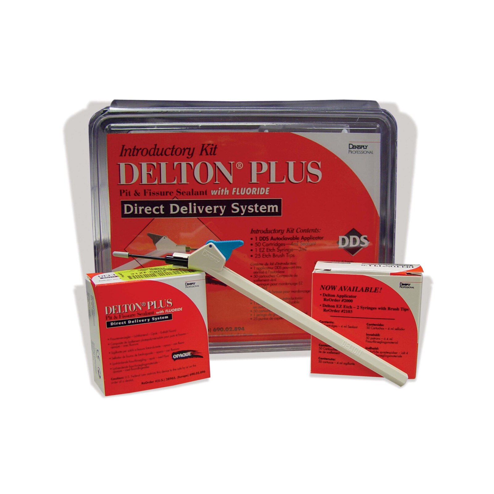 Delton Plus Pit & Fissure Sealant Direct Delivery Kit Opaque #28965 50/Bx thumbnail 5
