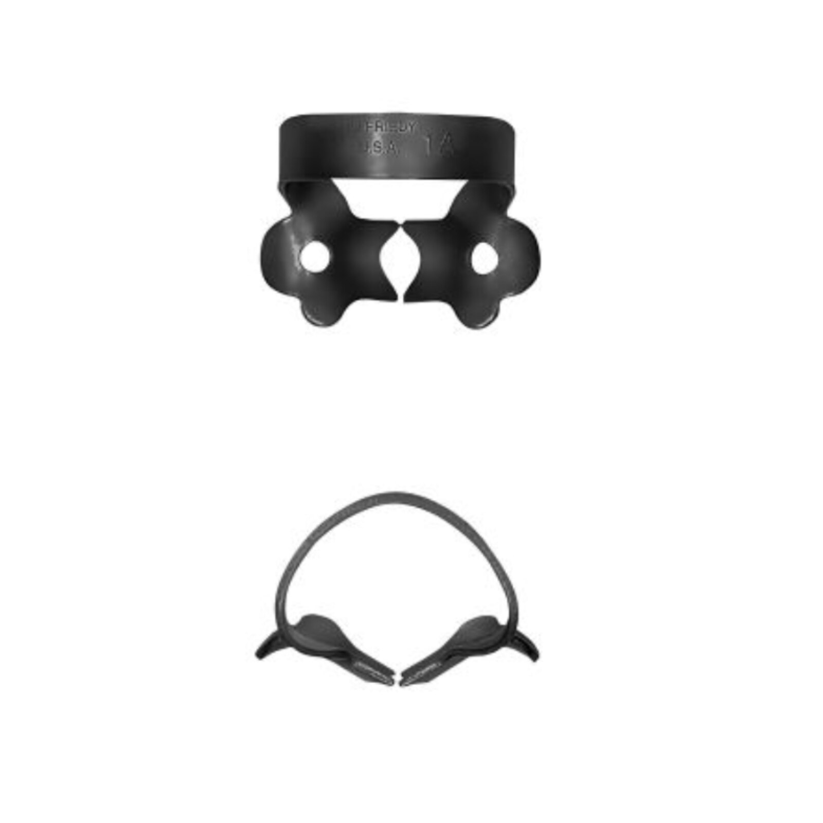 Hu-Friedy Black Line Rubber Dam Clamp Winged Size 1A Ea thumbnail 6